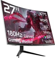 SUIRGE Gaming Monitor 27Inch, 180hz FHD 2K 1500R Curved PC Monitors product image