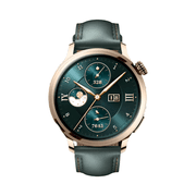HONOR Watch 4 Pro, 4GB & 64GB, Green Leather Strap product image