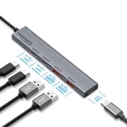 Promate 4In 1 HUB With Multiport, 10GBPS USB-C, Grey product image