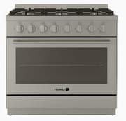 Tekmaz Gas Cooker, 90Cm, 5Burners, Stainless Steel product image