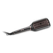 Cecotec Instant Care Square Brush, Hair straightening brush with adjustable temperature, 50Watts, Black product image