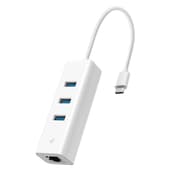 Tp-link USB Type-C 3Port Hub & Gigabit Ethernet Adapter, White product image
