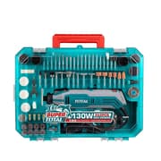 درمل Total 130 واط مع طقم اكسسورات شامل 251 قطعة وسرعة متغيرة من Total product image