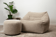 مقعد صوف دائرى مع مسند للأقدام (بين باج) product image