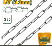جنزير حديد مغلف بالبلاستيك، متوفرة بأحجام مختلفة، من جادايفر Jadever. product image