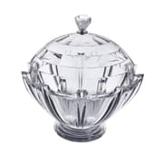 مضيفة حلويات أكريليك صغيرة دائرية من Al-Hoora - شفاف product image