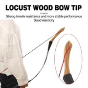 Traditional Curved Archery Bow product image