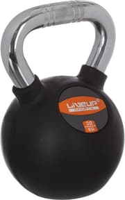 Rubber Kettlebell from Live-Up – Black, Weight 20 kg (LS2044) product image