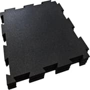 أرضيات صالات رياضية مطاطية سوداء 100×100 سم من مواد عالية الجودة product image