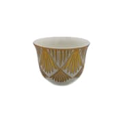 طقم للقهوة 12 قطعة من Ameco - أبيض وذهبي product image