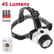 كشاف رأس ليد 45 لومن مع عصابة مرنة ومواصفات عالية الجودة product image