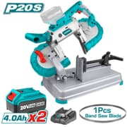 منشار مواسير شحن مع 2 بطارية 4 امبير وشاحن من Total product image
