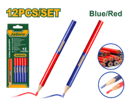 قلم علام ازرق احمر كرت 12 حبة من جادايفر-Jadever product image