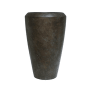 وعاء زرعي دائري طويل – معدن بتصميم عتيق من لينفورد بعدة قياسات product image