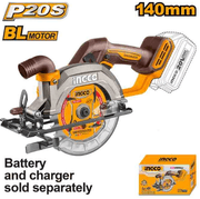 منشار صينية شحن v20 BRUSHLESS من دون بطارية وشاحن انكو INGCO product image