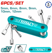 طقم بكسات قابل للطي بـ 6 قطع من TOTAL product image