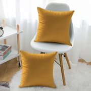 غطاء وسادة من ARMN Azure - بيج مائل للأصفر product image