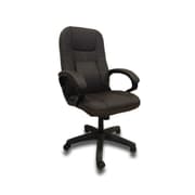 كرسي مدير جلد فاخر مع مسند رأس ودعم للظهر product image