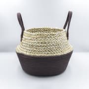 سلة غسيل دائرية متوسطة من ARMN Nordal - بيج وبني product image