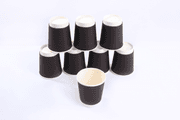 كاسات ورقية دبل 8 اونص 25 كاسة متعد الالوان -RZ product image