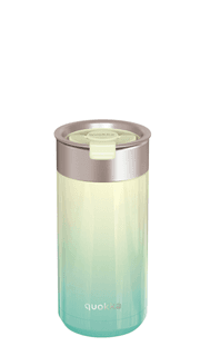 كوب حافظ للحرارة من الستانلس ستيل مع فلتر , مدرج اخضر 400 مل product image