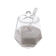 سكرية بملعقة أكريليك صغيرة من Al-Hoora - شفاف product image