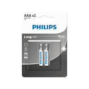 بطاريات فيليبس فئة AAA زنك كلوريد للاستخدام الممتد product image