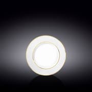 طبق من Wilmax Diamond - أبيض وذهبي product image