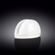 حامل مناديل 7.5*12 سم من Wilmax Diamond - أبيض وذهبي product image