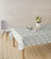 مفرش طاولة عرض 140 سم من Finesse Euronap Merea - أبيض وأخضر product image