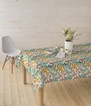 مفرش طاولة عرض 140 سم من Finesse Euronap Riba - أخضر وبني product image