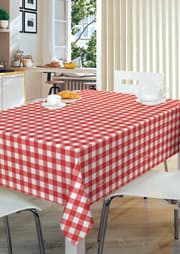 مفرش طاولة عرض 140 سم من Finesse Lola Chiwy Tomato - أحمر وأبيض product image