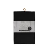 طقم بشاكير مطبخ قطعتين من Finesse Picnic Richmond - أسود product image