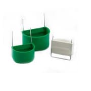 وعاء طعام طيور الطنان خضراء من Duvo. product image