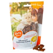 قطع دجاج مقرمشة (50 جرام) للقطط عالية البروتين وبدون سكر من Duvo. product image