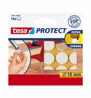 طبع ارجل كراسي 18 ملم * 16 حبة أبيض من TESA product image