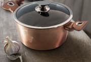 طنجرة بغطاء 24 سم من Berlinger Haus - روز غولد product image