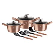 طقم أواني طبخ 10 قطع من Berlinger Haus - روز غولد product image