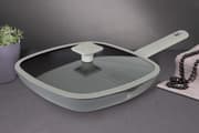 مقلاة شوي بغطاء 28 سم من Berlinger Haus - آسبين رمادي product image