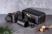 طقم صندوق خبز و3 مرطبانات من Berlinger Haus - بلاك-روز product image