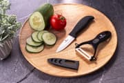 طقم أدوات مطبخ سيراميك قطعتين من Berlinger Haus - بلاك-سيلفر product image