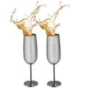 طقم أكواب ستيل قطعتين 260 مل من Berlinger Haus - مات بلاك product image