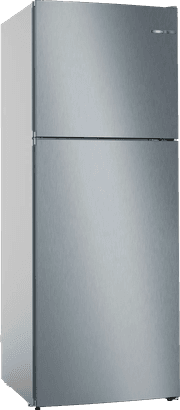 ثلاجة ذات مجمد علوي سعة 453 لتر ستيل من بوش BOSCH product image