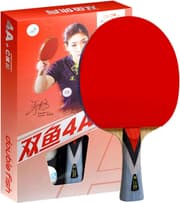 مضرب تنس طاولة Double Fish خشب عالي الجودة مع تحكم وسرعة مذهلة product image