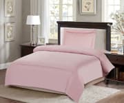 طقم بيت لحاف بدون حشوة مفرد 3 قطع من ARMN Naturesoft - زهري product image