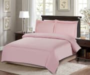 طقم بيت لحاف بدون حشوة متوسط 4 قطع من ARMN Naturesoft - زهري product image