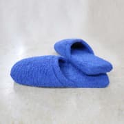 خف حمام قطن رجالي قياس 41-45 من Le Originali - أزرق داكن product image