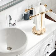ستاند تعليق بشاكير ثنائي من ARMN Delta - ذهبي product image