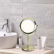 مرآة ستاند تكبير بإضاءة LED من ARMN Delta - ذهبي product image