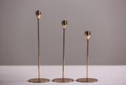حامل شموع 33 سم من ARMN Sorbet - ذهبي product image